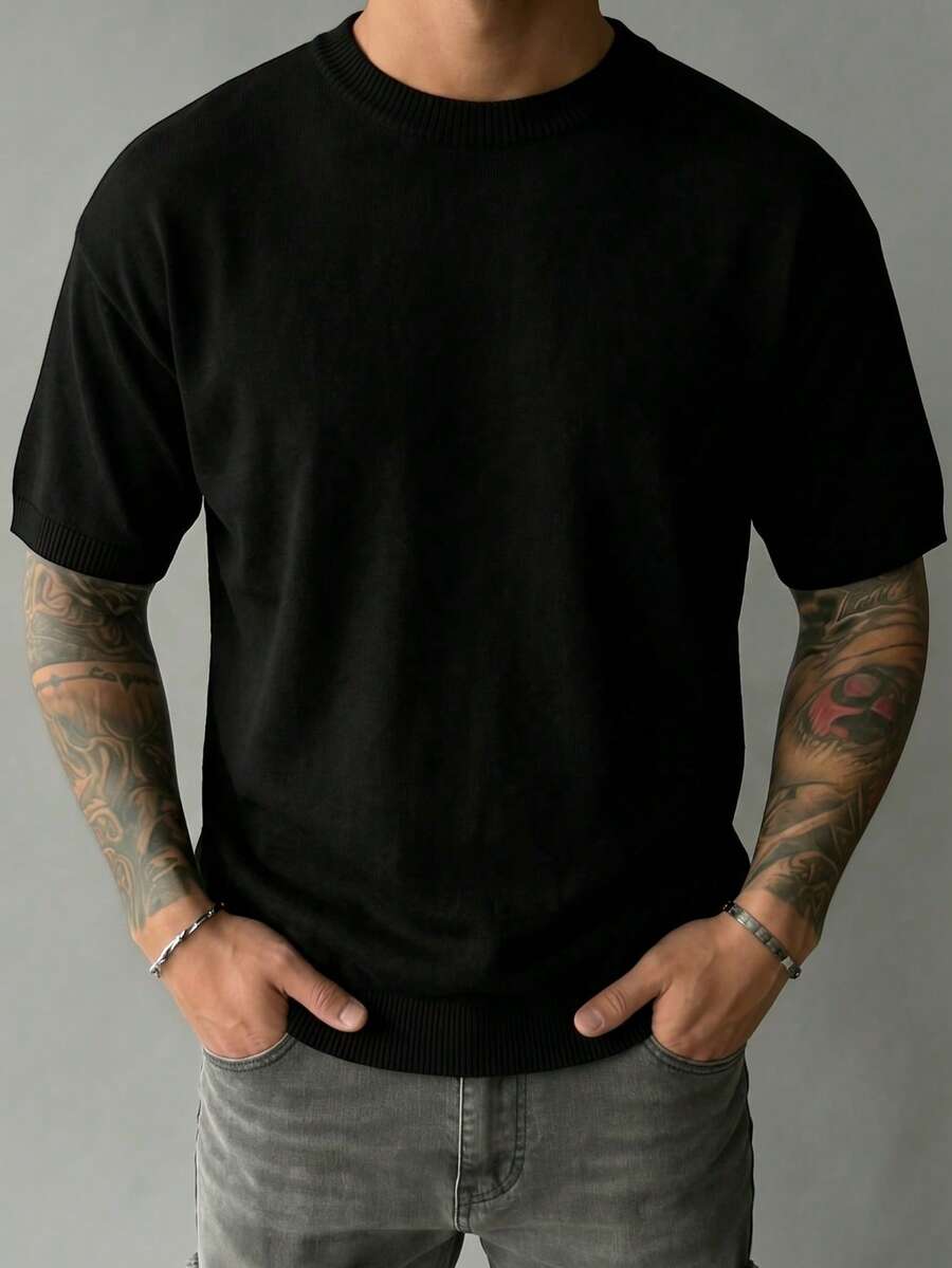 Camiseta Manfinity Listrada — Foto 14