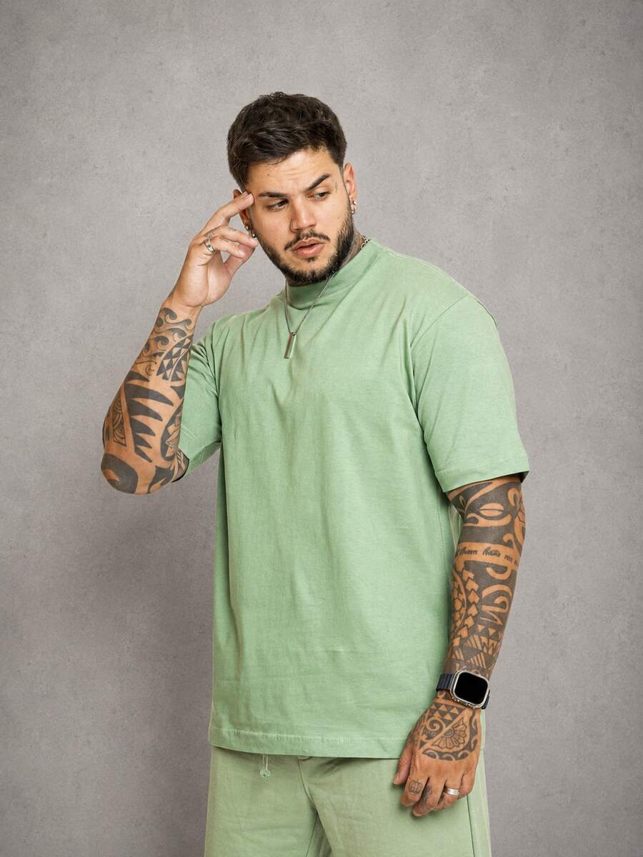 Kit Manfinity Oversized Street 5 Camisetas — Foto 7