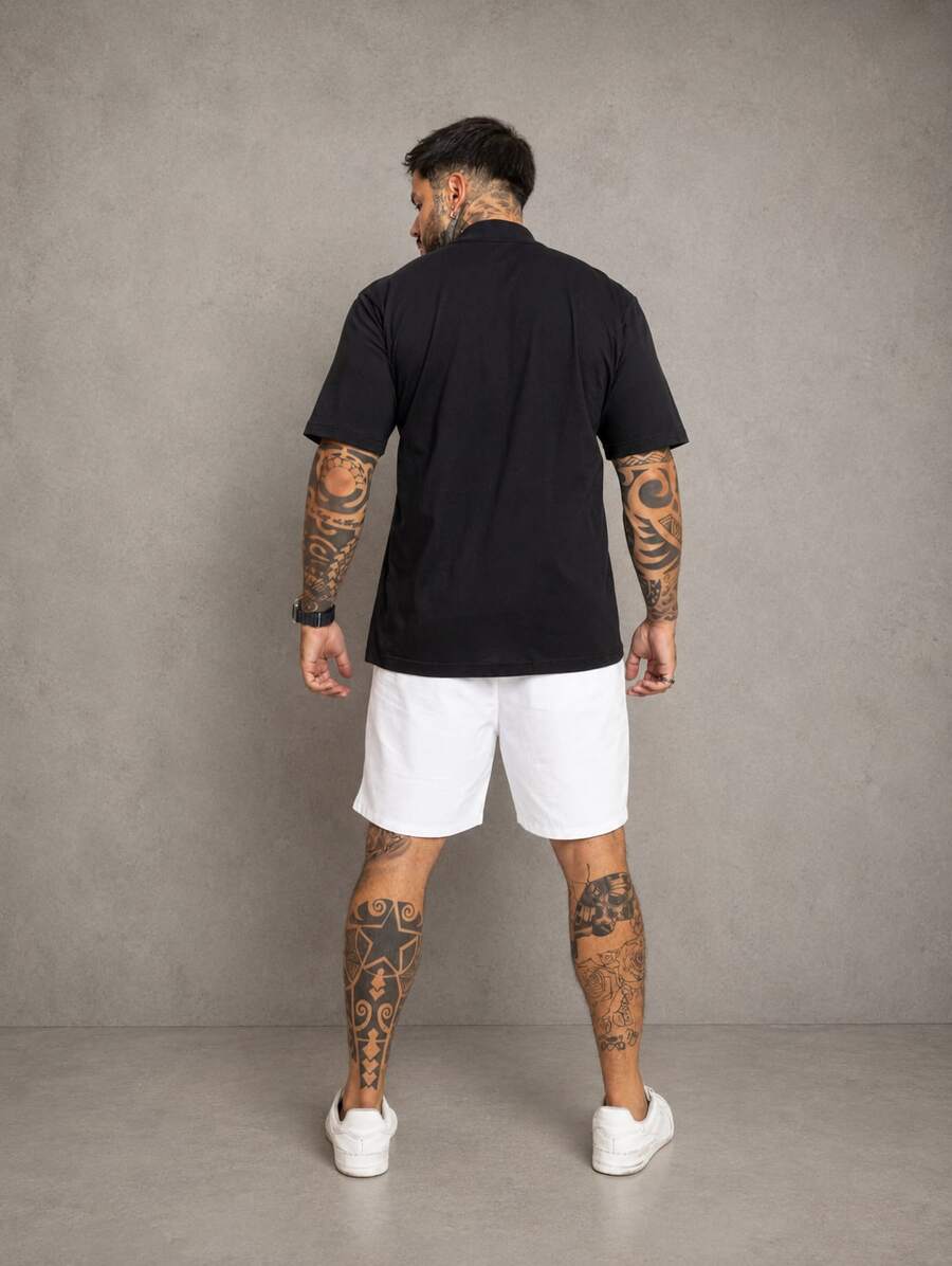 Kit Manfinity Oversized Street 5 Camisetas — Foto 76