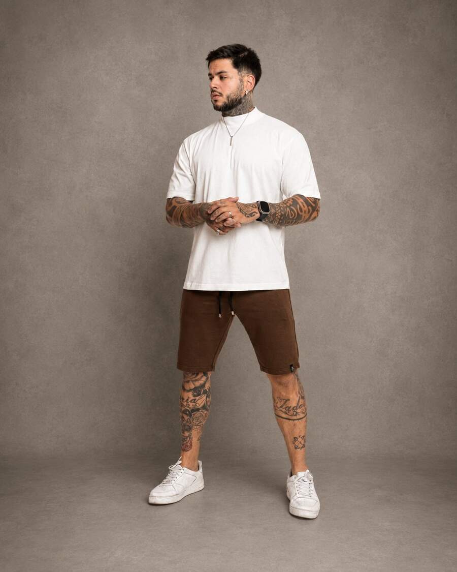 Kit Manfinity Oversized Street 5 Camisetas — Foto 40