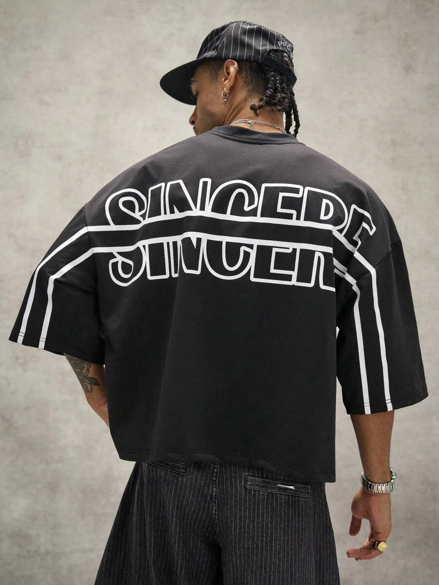 Camiseta Manfinity Oversize Boxy — Foto 38