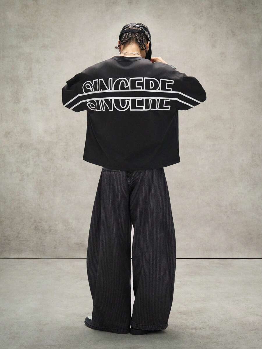 Camiseta Manfinity Oversize Boxy — Foto 39