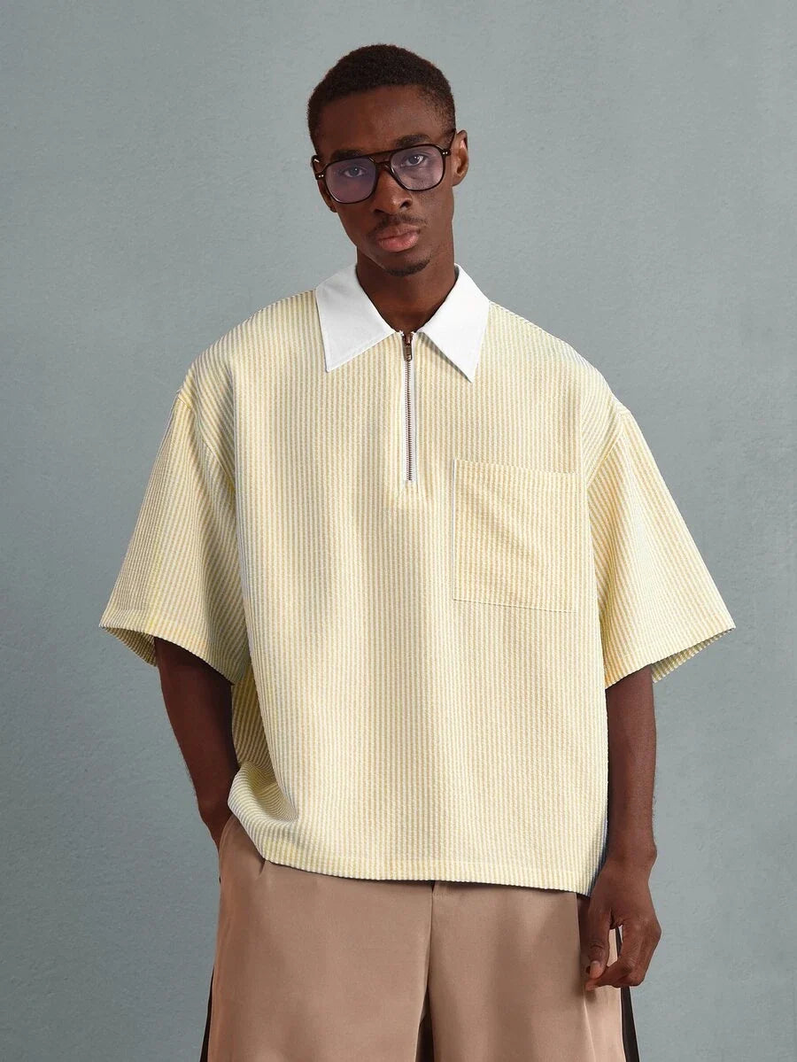 Camisa Polo Manfinity Half Zip — Foto 24