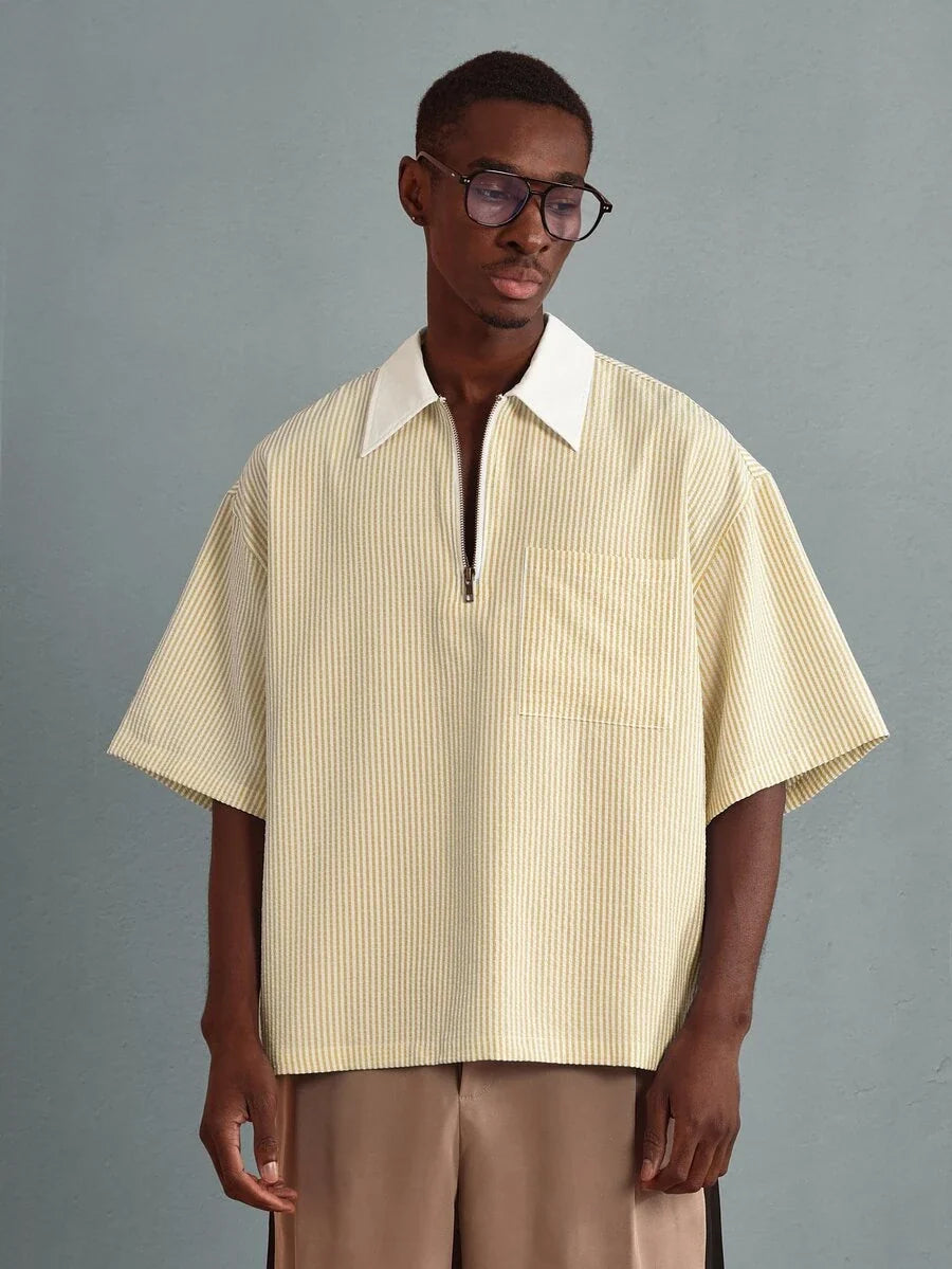 Camisa Polo Manfinity Half Zip — Foto 25