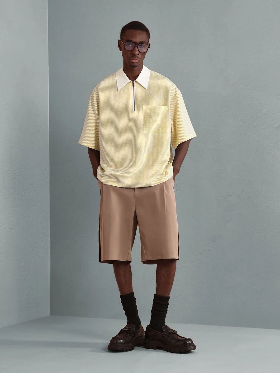 Camisa Polo Manfinity Half Zip — Foto 27
