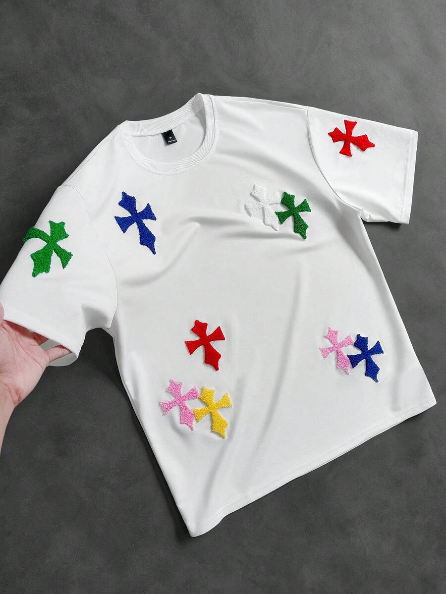 Camiseta Manfinity Cross Art — Foto 33
