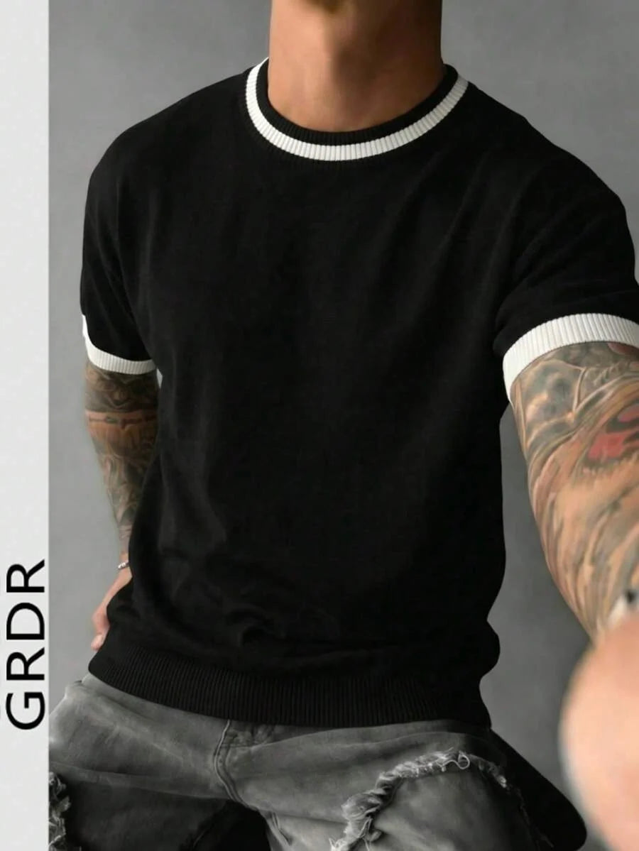 Camiseta Manfinity Listrada — Foto 5