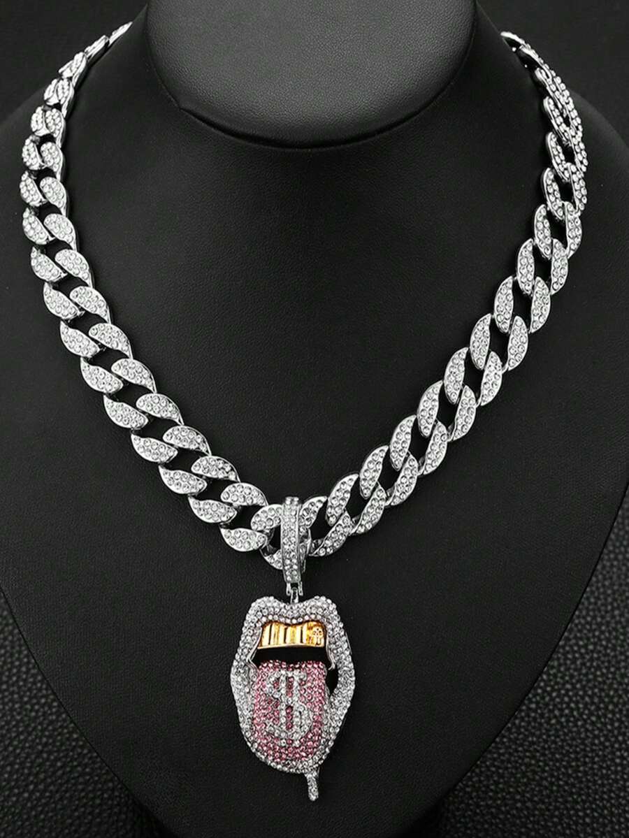 Colar Manfinity Lips Charm — Foto 3