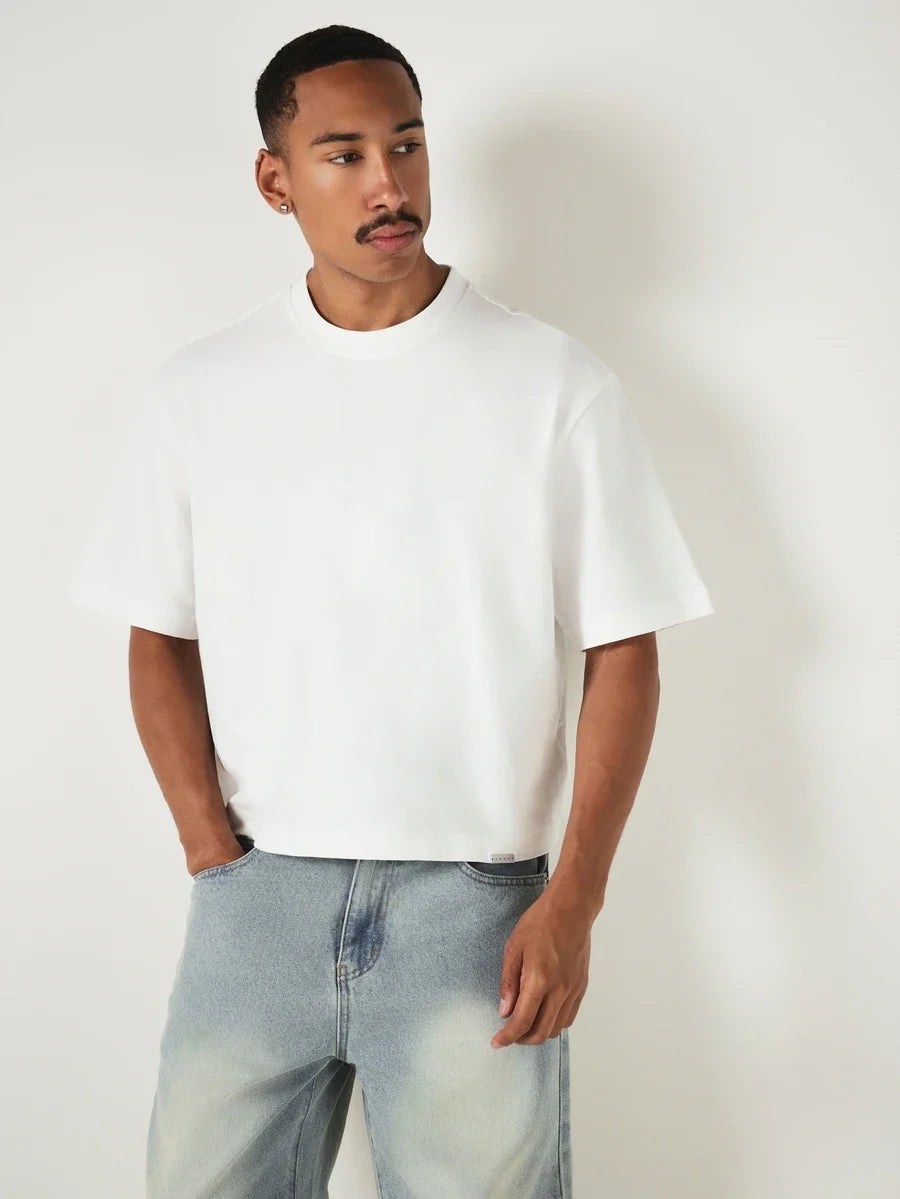 Camiseta Manfinity Cropped Boxy — Foto 1