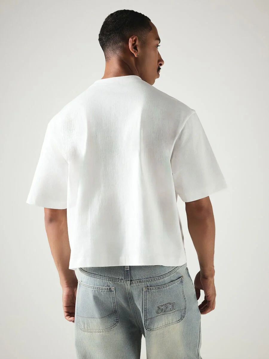 Camiseta Manfinity Cropped Boxy — Foto 2