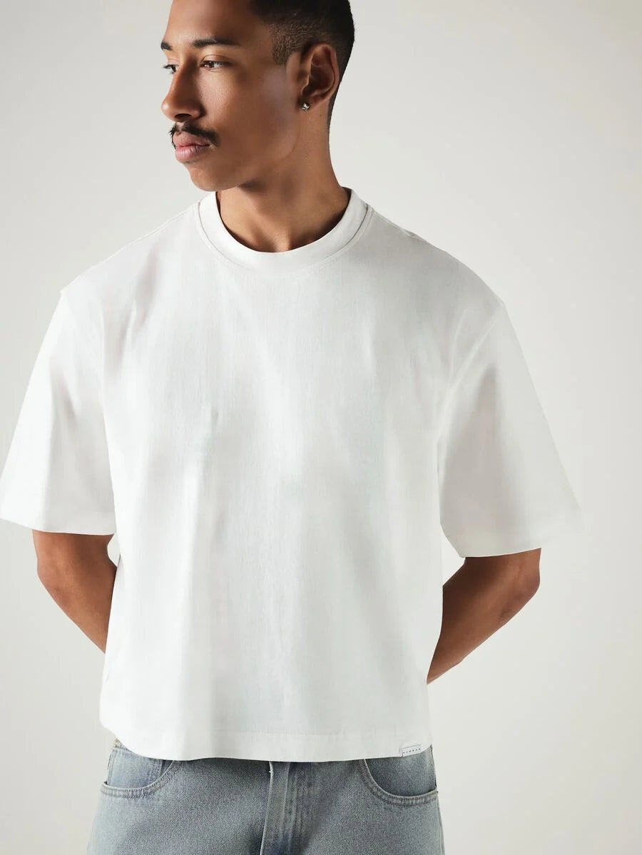 Camiseta Manfinity Cropped Boxy — Foto 5