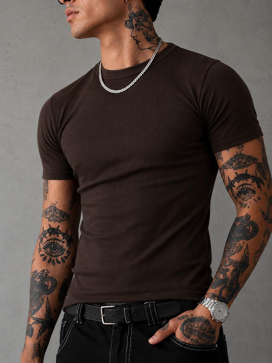 Camiseta Manfinity Canelada — Foto 25