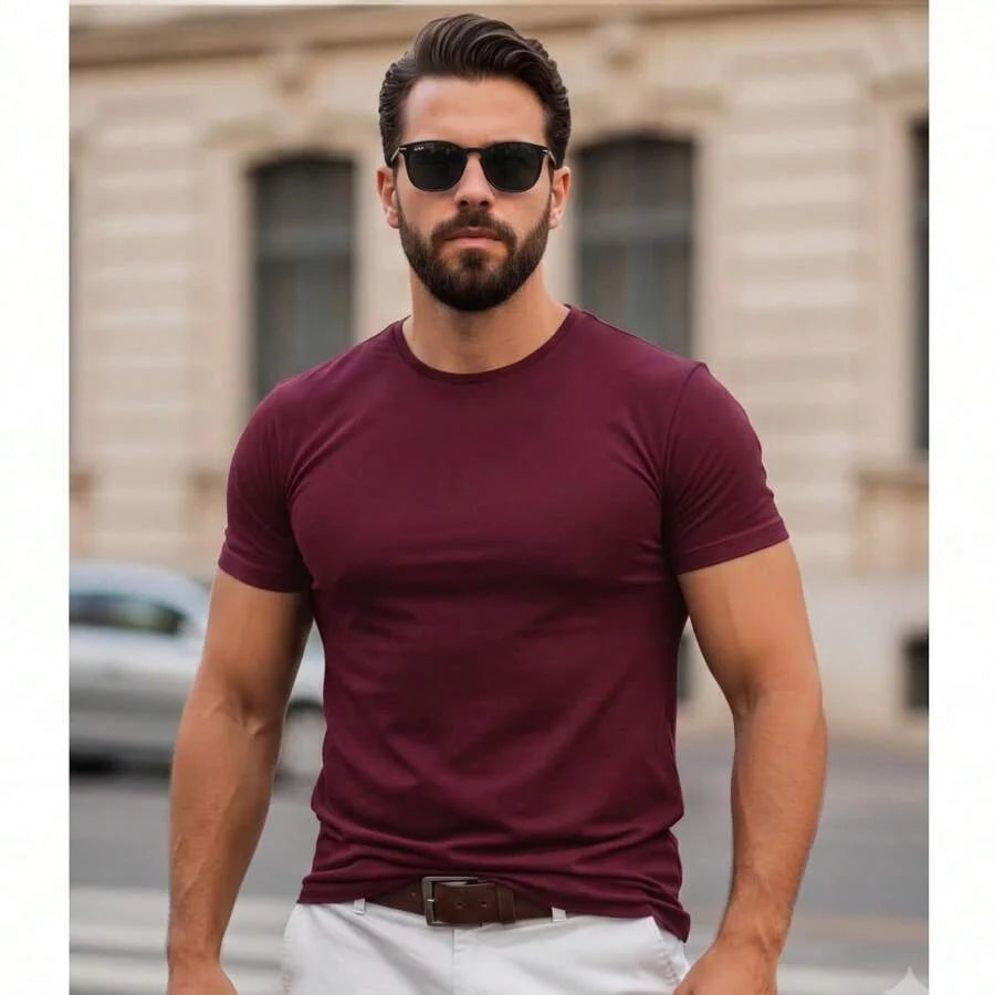 Camiseta Manfinity Canelada — Foto 33