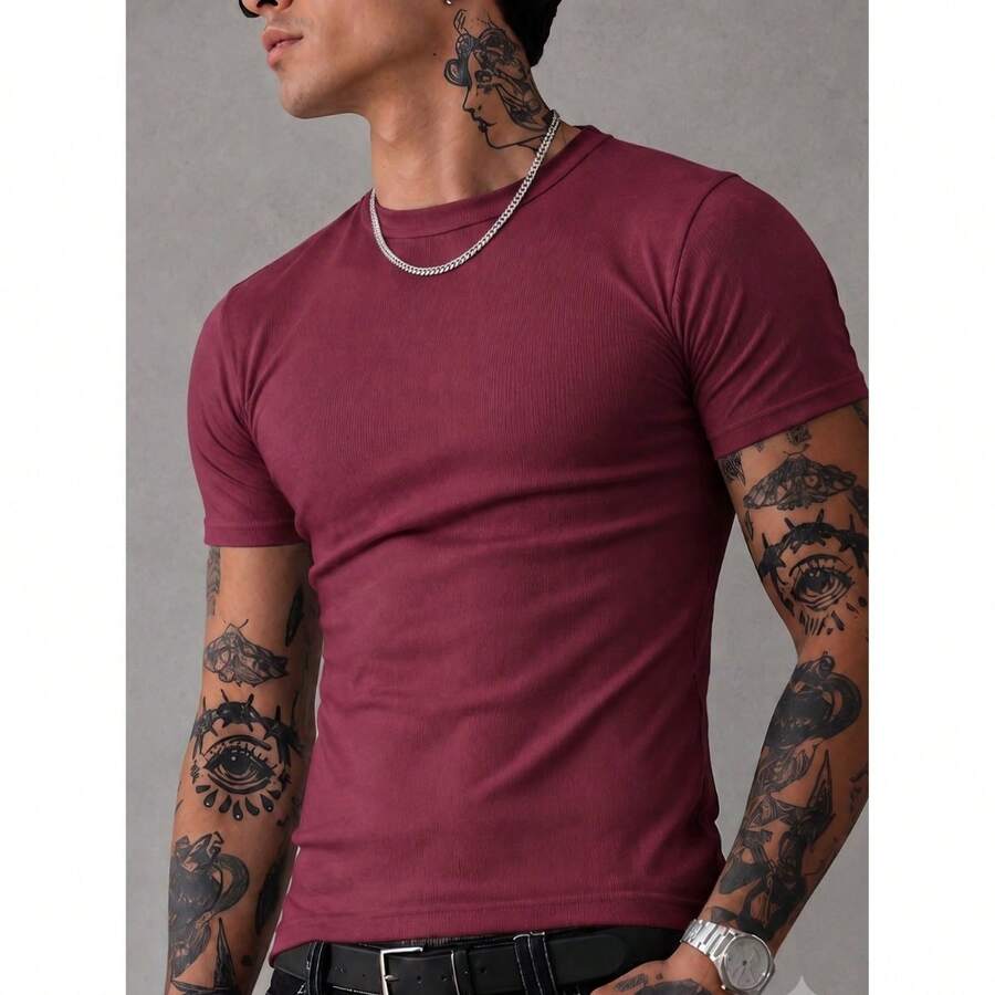 Camiseta Manfinity Canelada — Foto 31