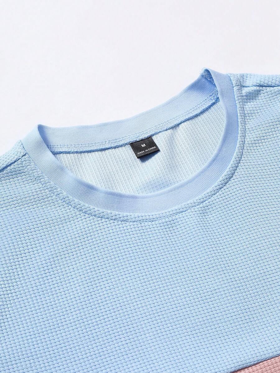 Camiseta Manfinity Textura Verão — Foto 122