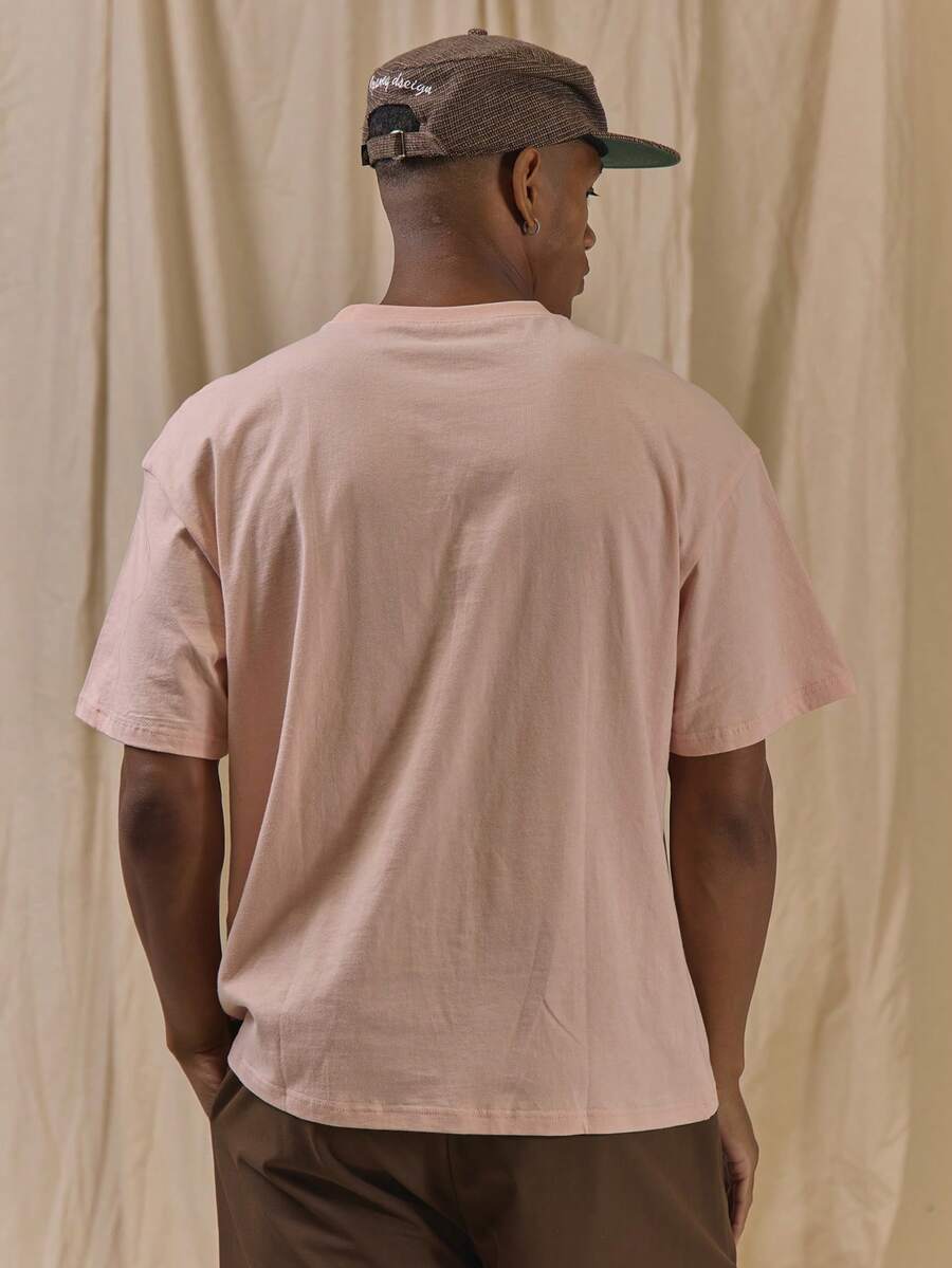 Camiseta Manfinity Corte Reto — Foto 56