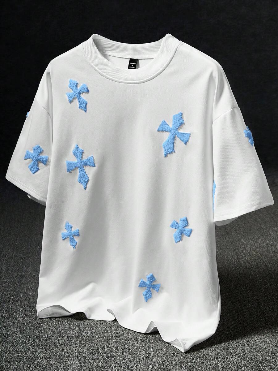 Camiseta Manfinity Cross Art — Foto 35