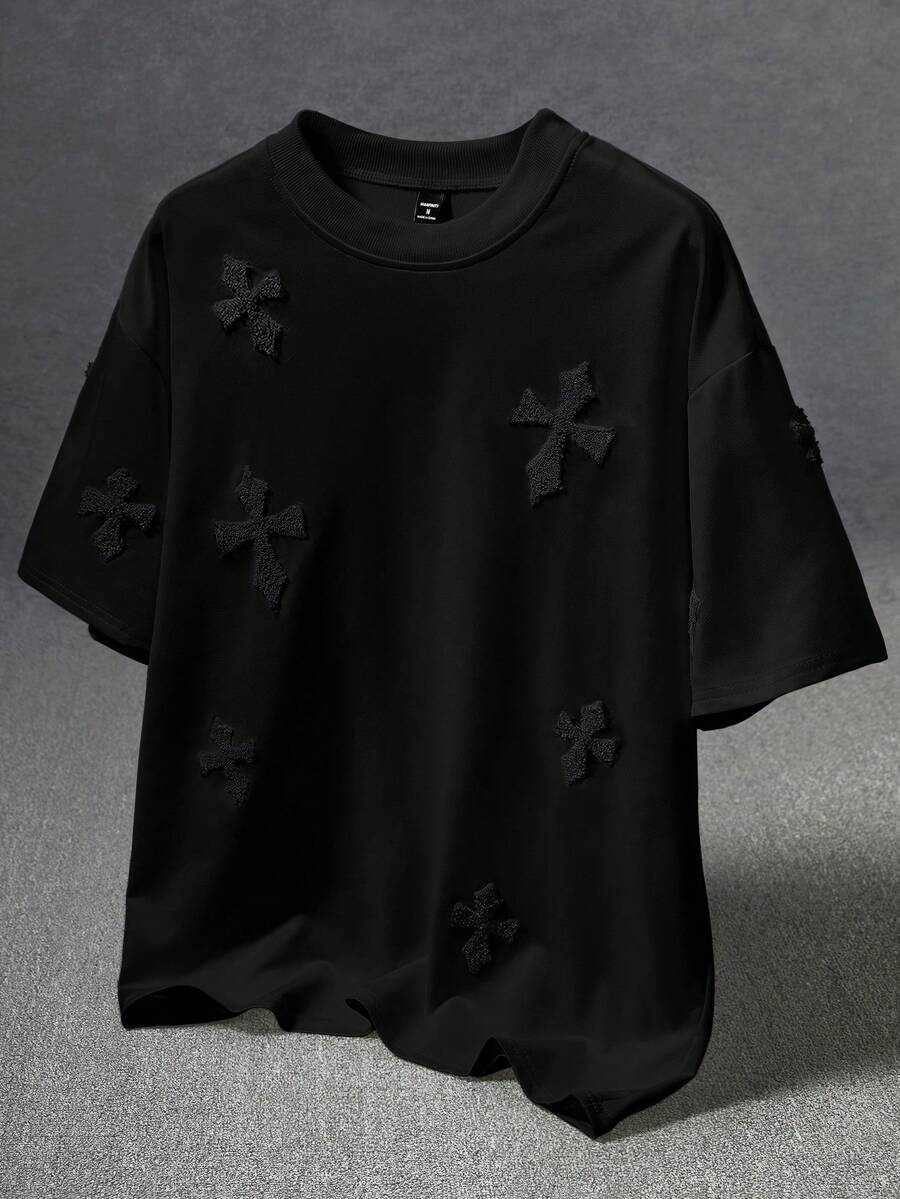 Camiseta Manfinity Cross Art — Foto 27