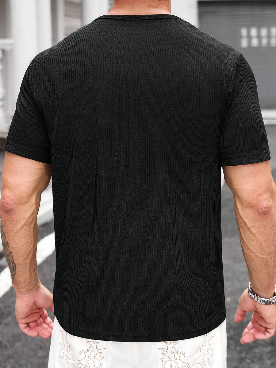 Camiseta Manfinity Jacquard — Foto 86