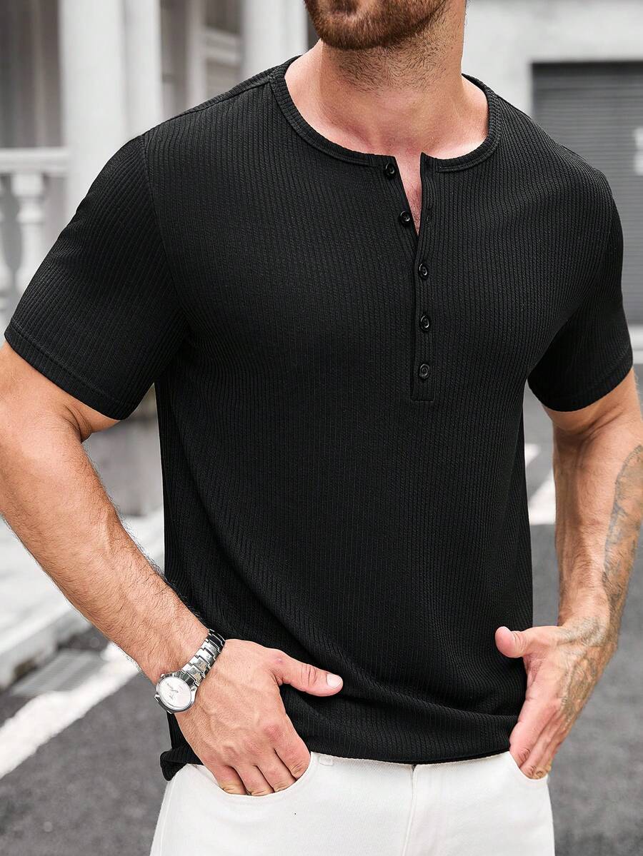 Camiseta Manfinity Jacquard — Foto 88