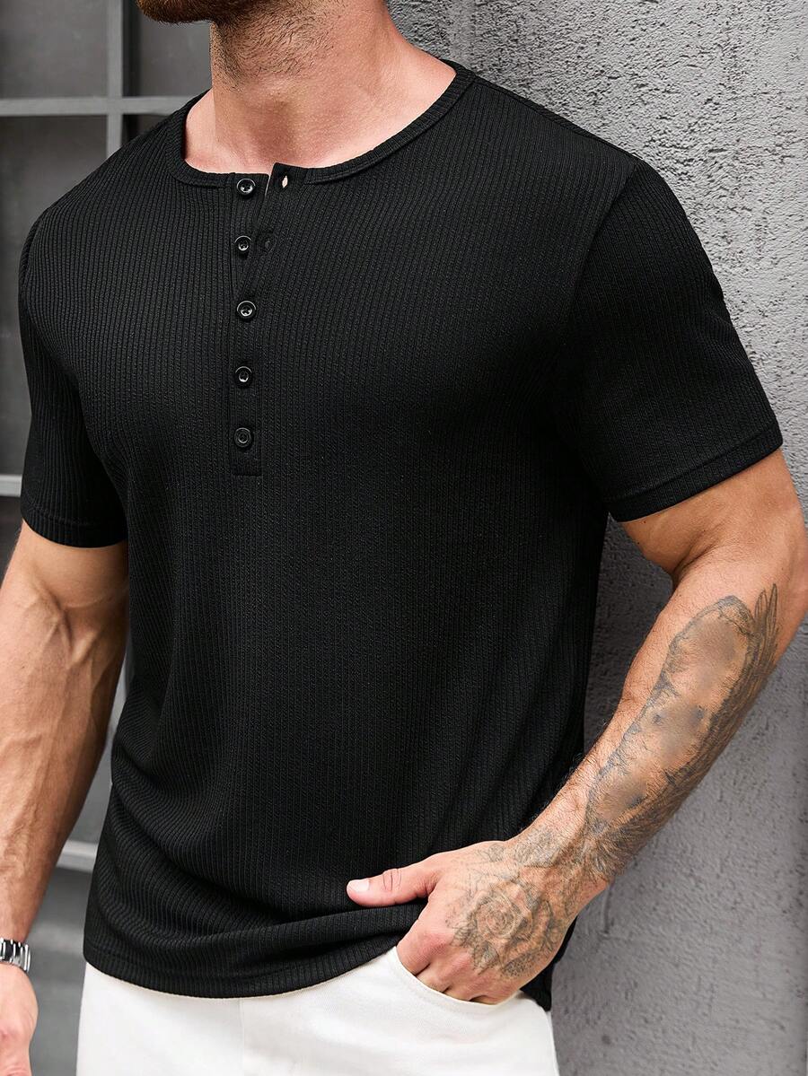 Camiseta Manfinity Jacquard — Foto 89