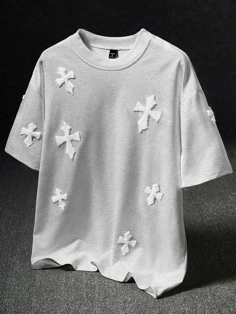 Camiseta Manfinity Cross Art — Foto 56
