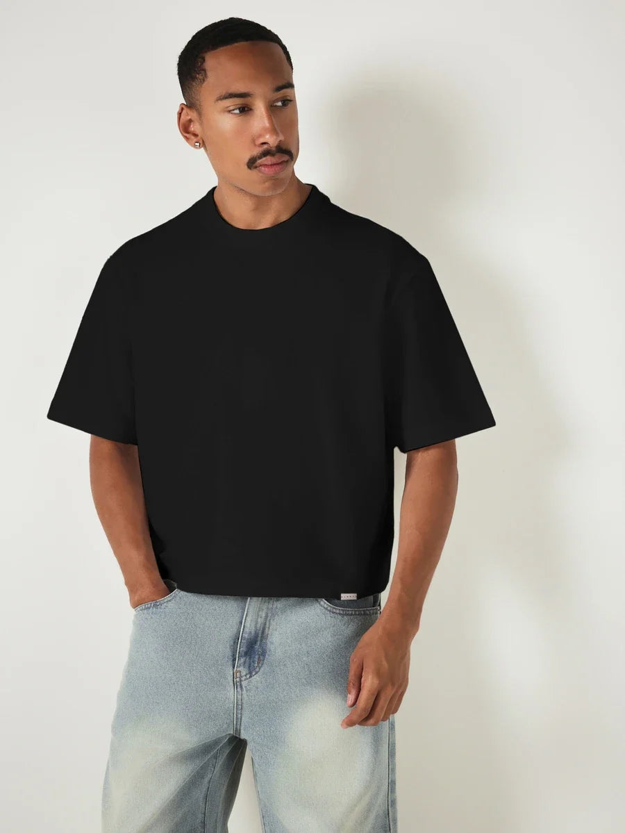 Camiseta Manfinity Cropped Boxy — Foto 13