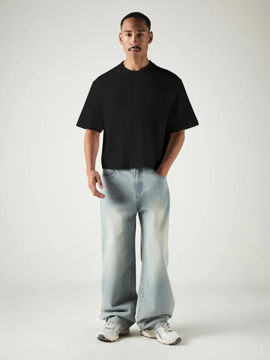 Camiseta Manfinity Cropped Boxy — Foto 15