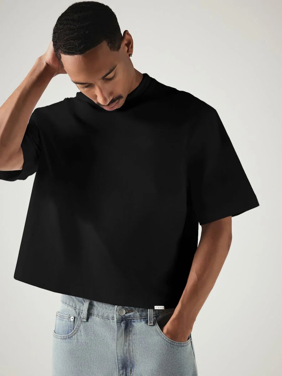 Camiseta Manfinity Cropped Boxy — Foto 16