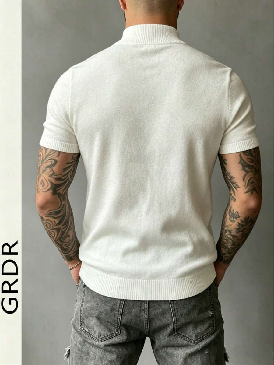 Camiseta Manfinity Listrada — Foto 108