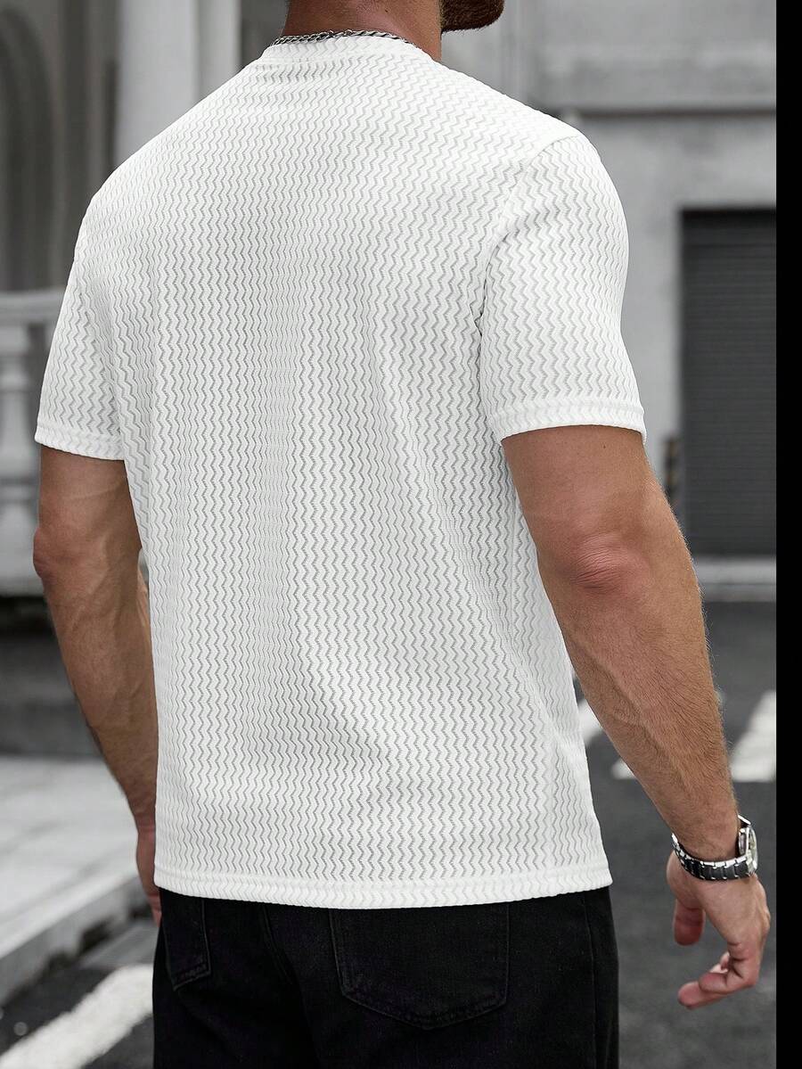 Camiseta Manfinity Jacquard — Foto 94
