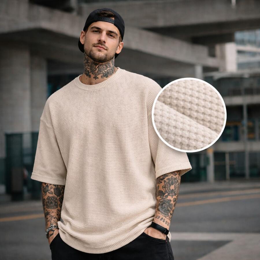 Kit Manfinity Waffle 2 Camisetas — Foto 14