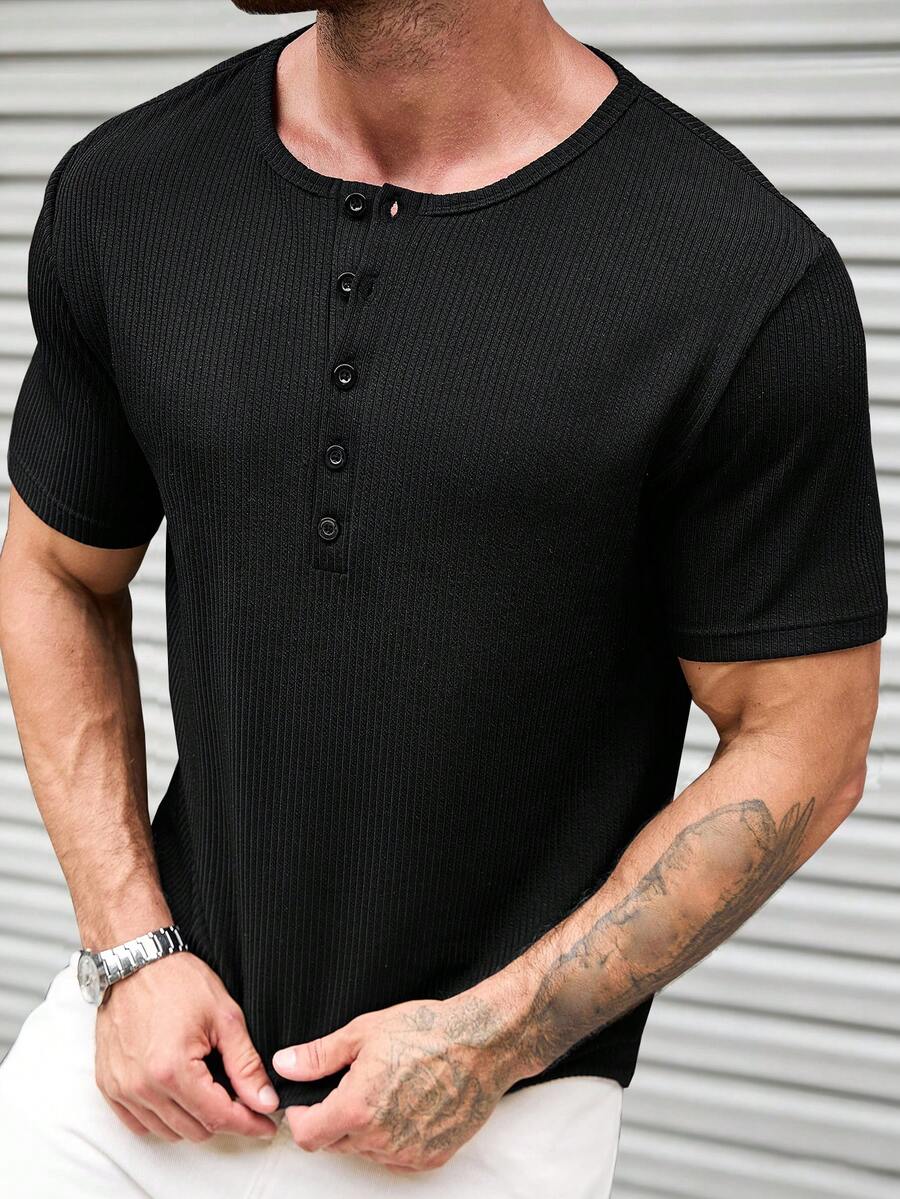 Camiseta Manfinity Jacquard — Foto 87