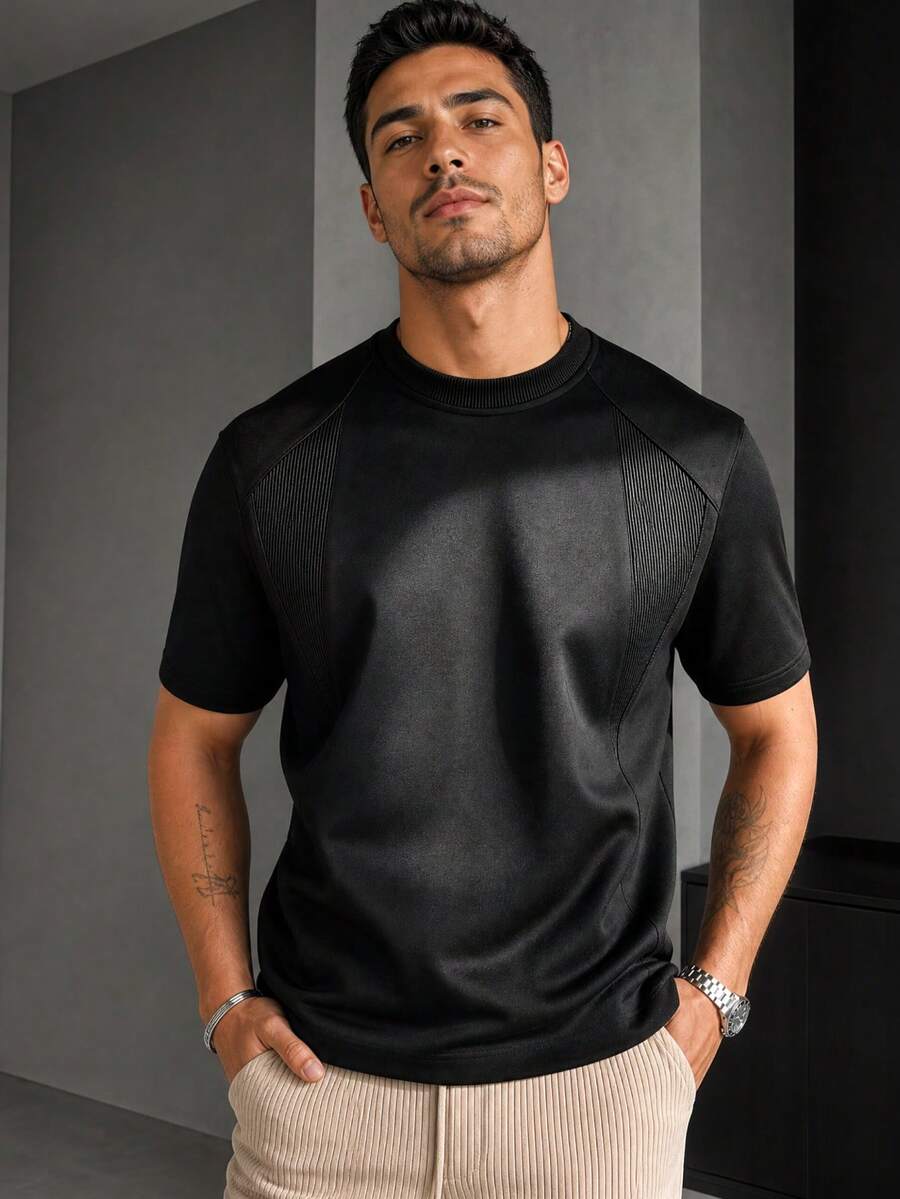 Camiseta Manfinity Textura — Foto 21