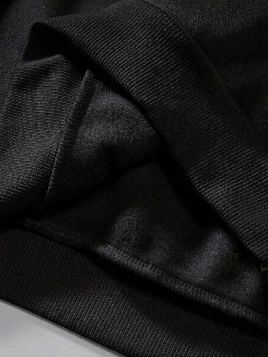 Moletom Manfinity Zíper Strass — Foto 18