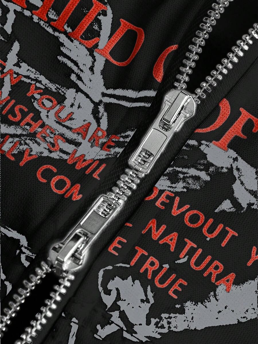 Moletom Manfinity Zíper Strass — Foto 36