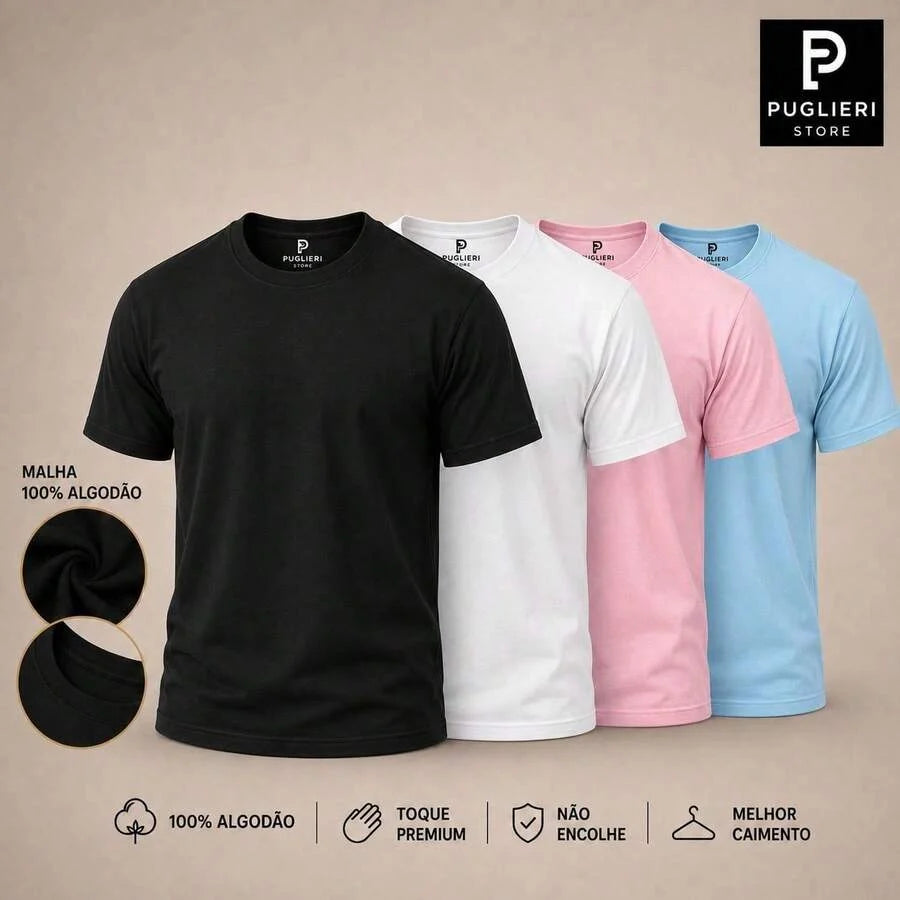 Kit Manfinity Diário Premium 4 Camisetas — Foto 2