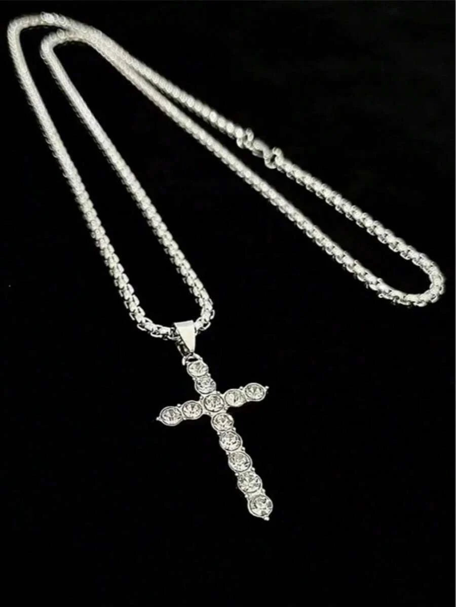 Colar Manfinity Retro Cross — Foto 12