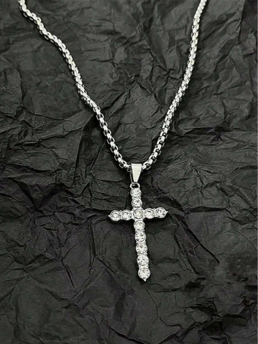 Colar Manfinity Retro Cross — Foto 13