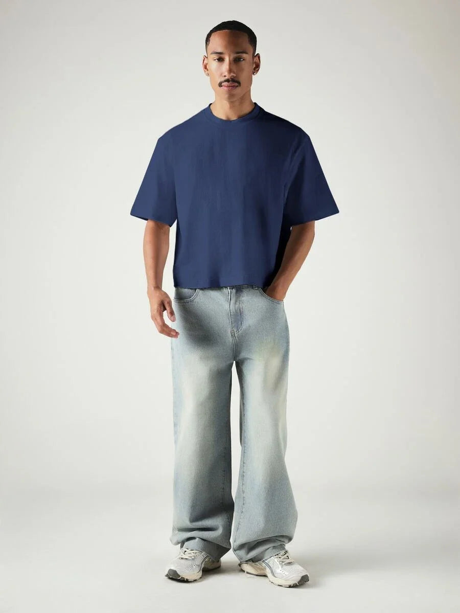 Camiseta Manfinity Cropped Boxy — Foto 21