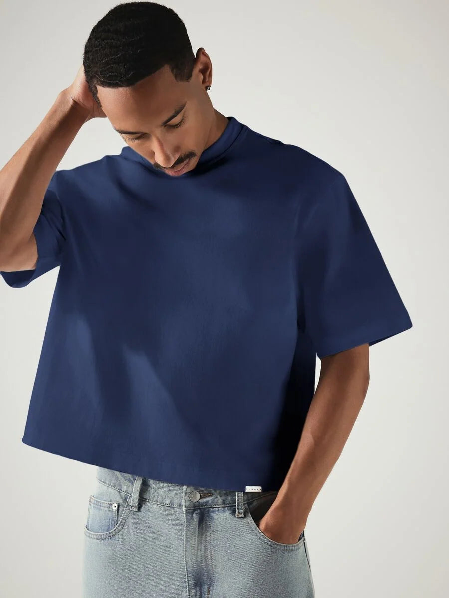 Camiseta Manfinity Cropped Boxy — Foto 22