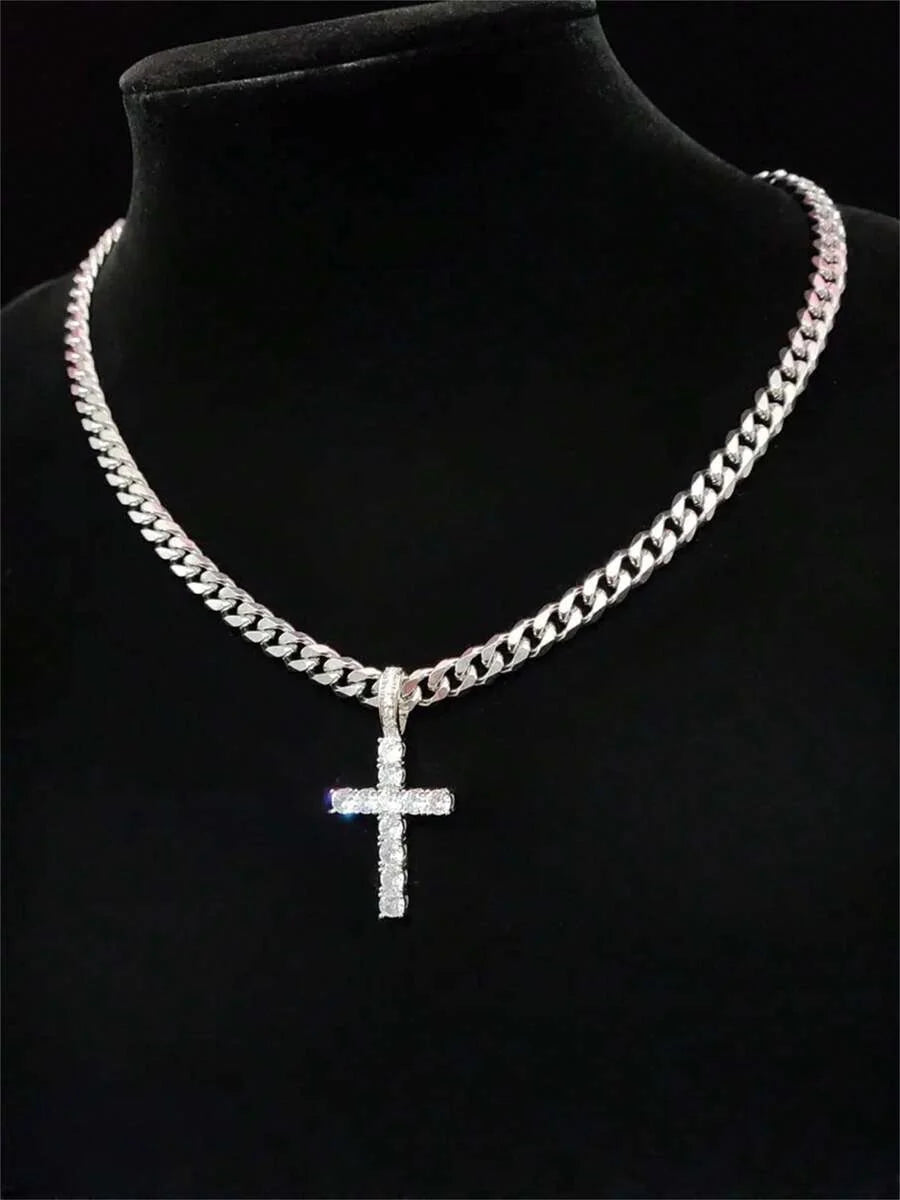 Colar Manfinity Retro Cross — Foto 18