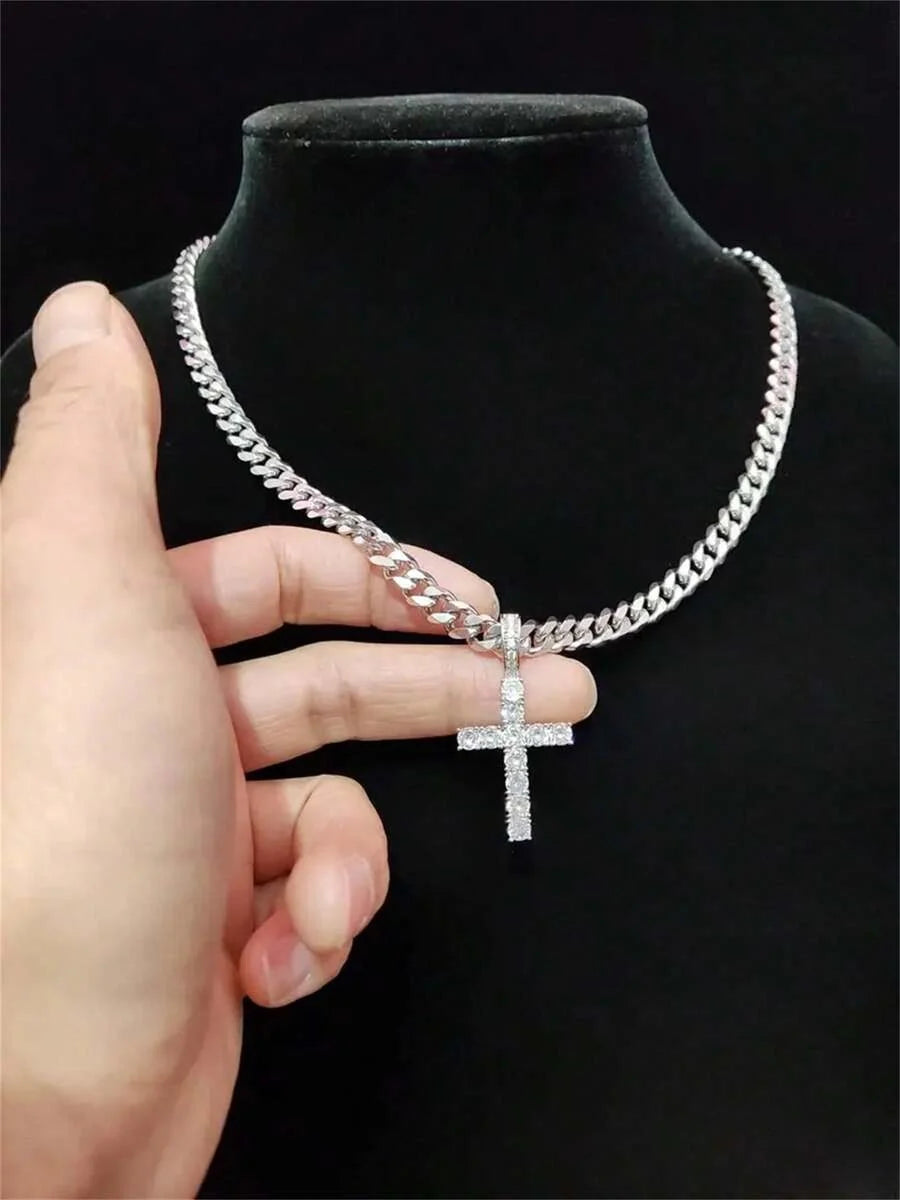Colar Manfinity Retro Cross — Foto 17