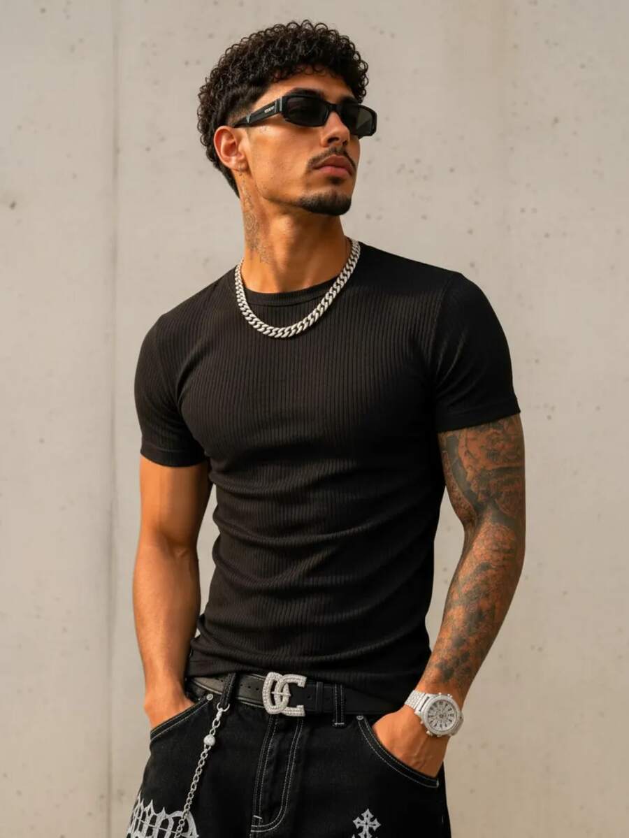 Kit Manfinity Rib Urban 2 Camisetas — Foto 4