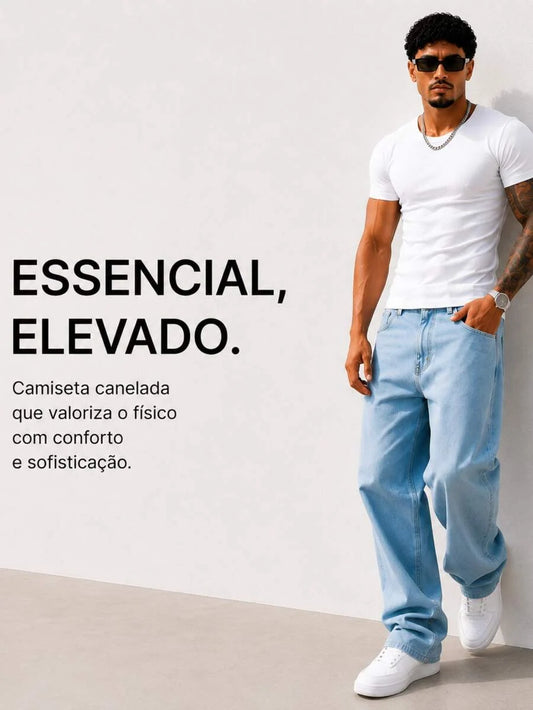 Kit Manfinity Rib Urban 2 Camisetas — Foto 2