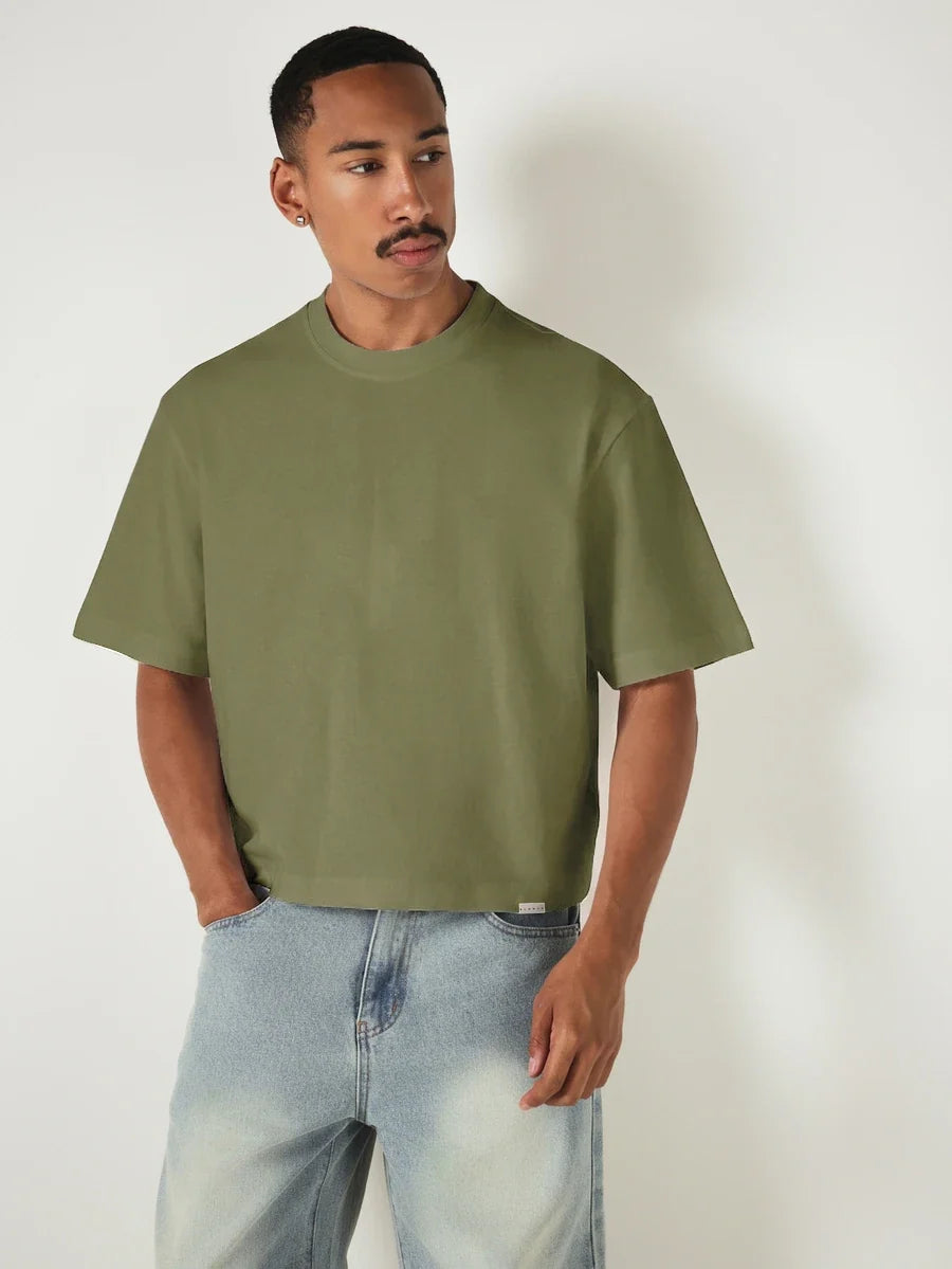 Camiseta Manfinity Cropped Boxy — Foto 31