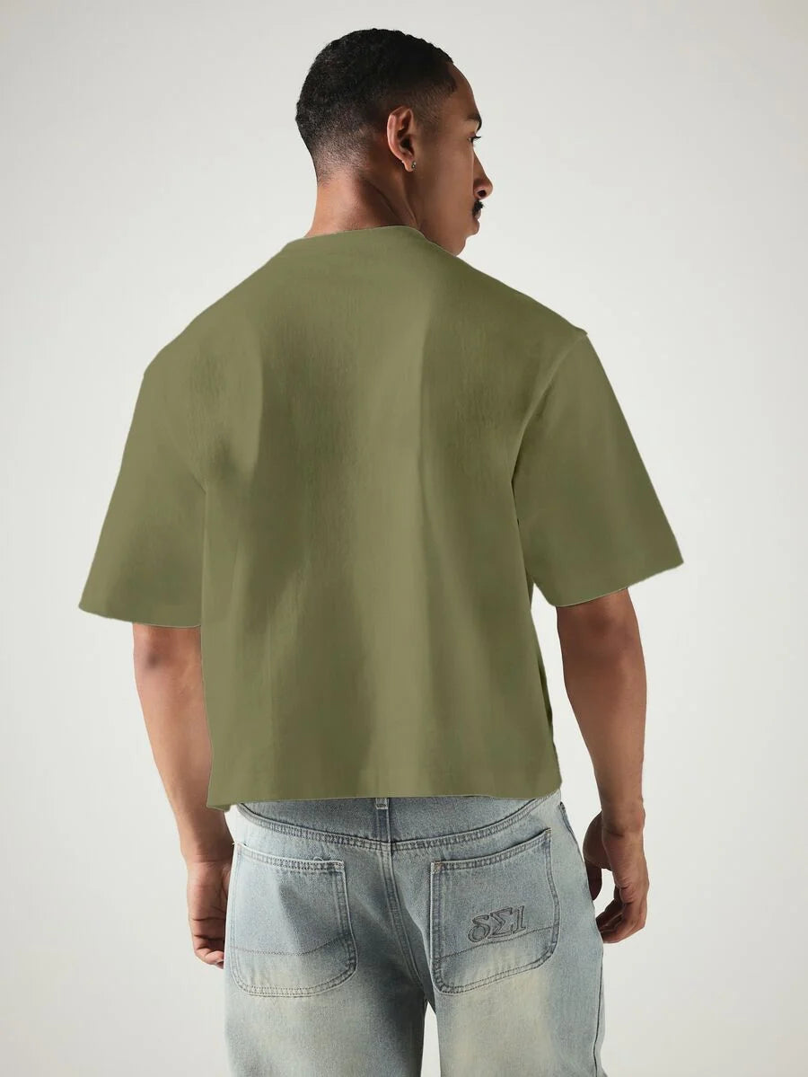 Camiseta Manfinity Cropped Boxy — Foto 32