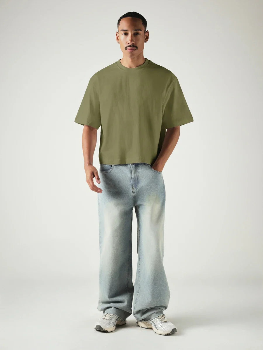 Camiseta Manfinity Cropped Boxy — Foto 33