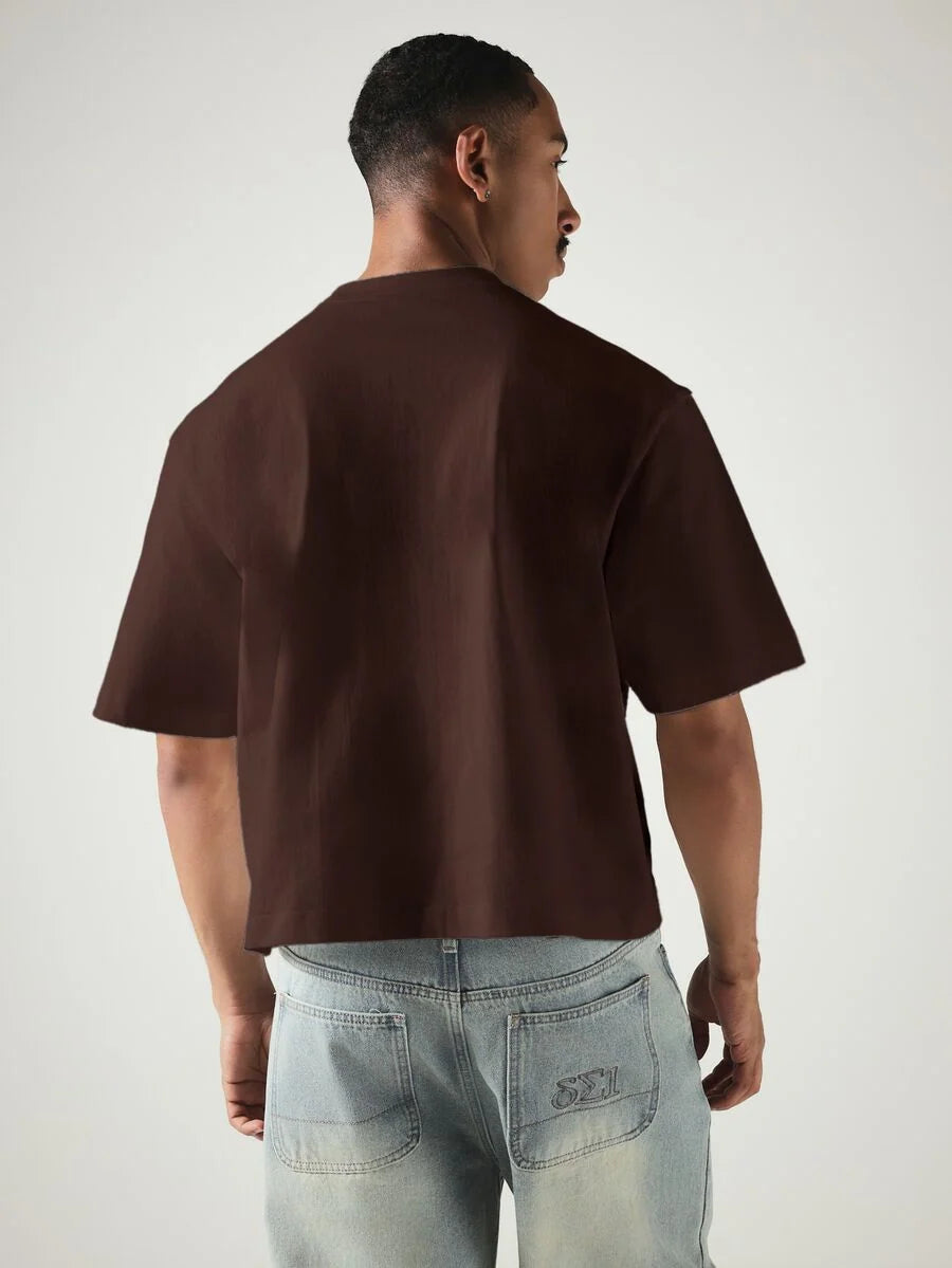 Camiseta Manfinity Cropped Boxy — Foto 26