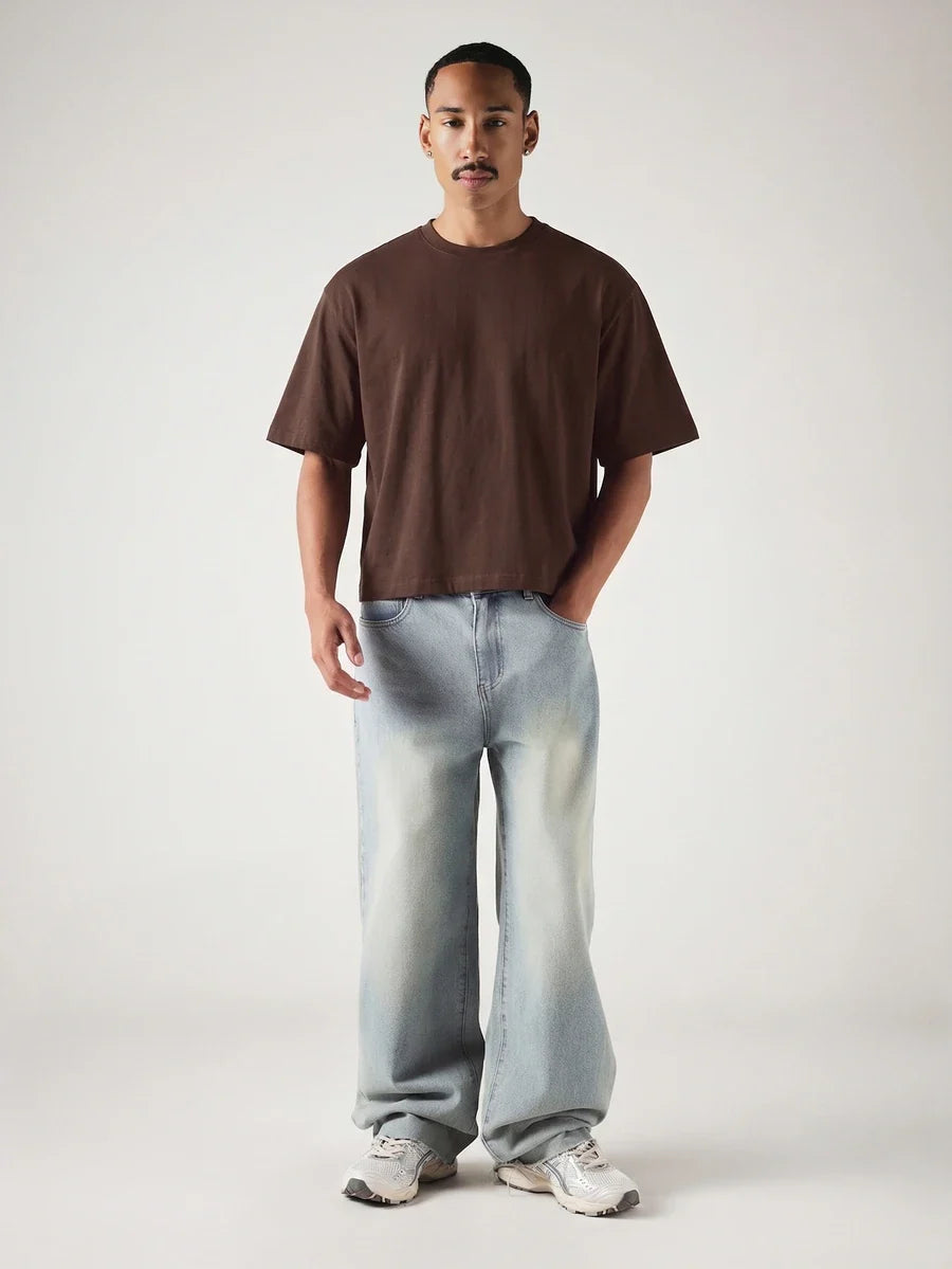 Camiseta Manfinity Cropped Boxy — Foto 27